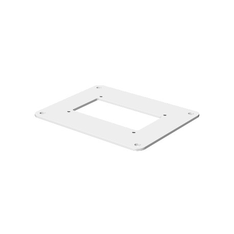 Obo-bettermann ISSBP70110RW OBO BETTERMANN Floor plate , Pure white, 9010, Strip galvanised/powder-coated, DIN EN 1..