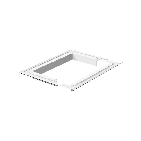 Obo-bettermann WAG140110RW TWVRW 6290240 OBO BETTERMANN Wall cover , 140x110mm, Pure white, 9010, Aluminium, Alu