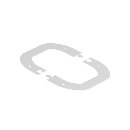 Obo-bettermann WAGDM45 OBO BETTERMANN Ceiling panel for ISSDM45, 185x135x2, Pure white, 9010, Steel, St