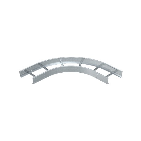 OBO BETTERMANN WLB 90 114 FS WLB 90 114 FS 6312357 OBO BETTERMANN 90° bend for wide span cable ladder 110, 110x400, Strip-galvanised, DIN..