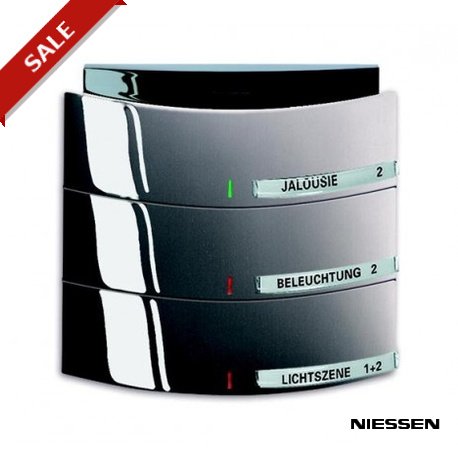 Niessen 6320/30-20-500 6320/30-20-500 Control element 3/6gang, MF/IR
