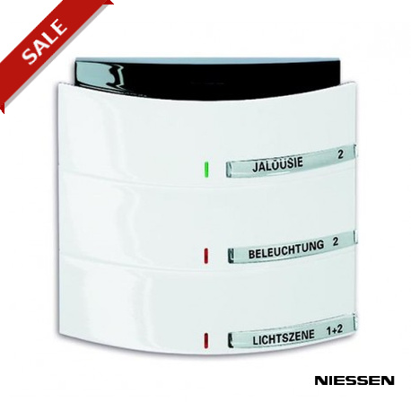 Niessen 6320/30-24G-500 6320/30-24G-500 Control element 3/6gang, MF/IR
