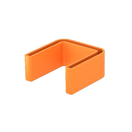 OBO BETTERMANN US 5 KS OR US 5 KS OR 6338462 OBO BETTERMANN Protective cap for US 5 support, Pastel orange, 2003, Polyethylene, PE