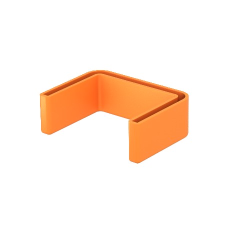 OBO BETTERMANN US 7 KS OR US 7 KS OR 6338497 OBO BETTERMANN Protective cap for US 7 support, Pastel orange, 2003, Polyethylene, PE