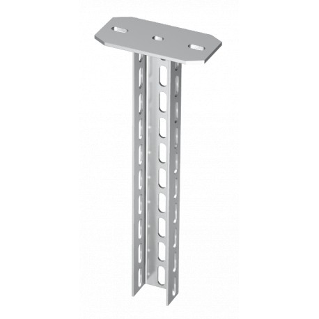Obo-bettermann US 7 K 90 A2 OBO BETTERMANN Suspended support with welded head plate, 70x50x900, Stained, Stainless ..