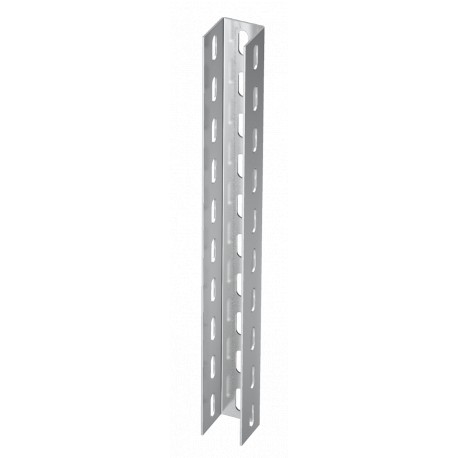 Obo-bettermann US 5 90 VA4571 OBO BETTERMANN U support 3-sided perforated, 50x50x900, Stainless steel, grade 316 Ti..