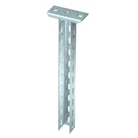 Obo-bettermann US 5 K 100 FT OBO BETTERMANN Suspended support with welded head plate, 50x50x1000, Hot-dip galvanise..