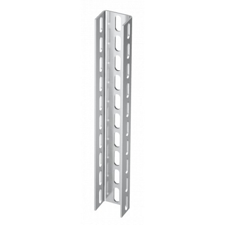 Obo-bettermann US 7 100 A2 OBO BETTERMANN U support 3-sided perforated, 70x50x1000, Stainless steel, grade 304, VA,..