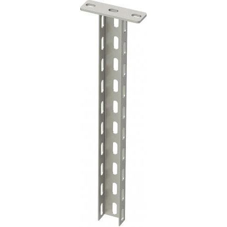 Obo-bettermann US 3 K 70 A2 OBO BETTERMANN Suspended support with bolted headplate, 50x30x700, Stained, Stainless s..