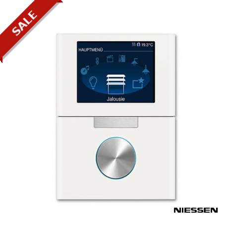 Niessen 6344-811-101-500 6344-811-101-500 8.89 cm (3.5") TFT display with rotary control element