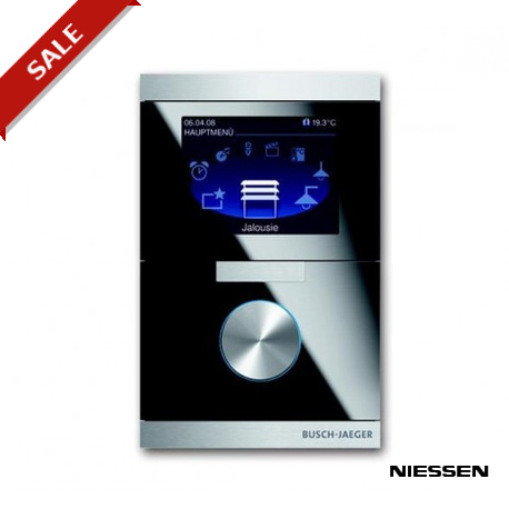Niessen 6344-825-101-500 6344-825-101-500 8.89 cm (3.5") TFT display with rotary control element