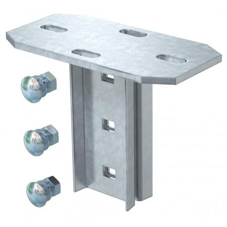 Obo-bettermann KI 8 FT OBO BETTERMANN Head plate for IS 8 support, Hot-dip galvanised, DIN EN ISO 1461, Steel, St