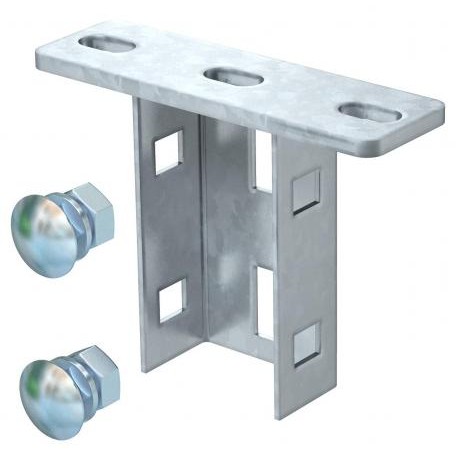 Obo-bettermann KU 3 FT OBO BETTERMANN Head plate for US 3 support, Hot-dip galvanised, DIN EN ISO 1461, Steel, St