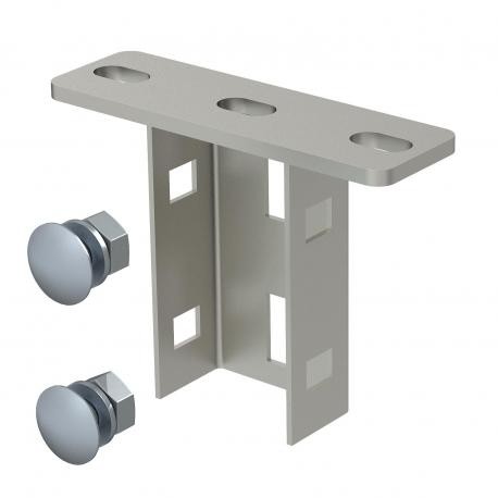 Obo-bettermann KU 3 A2 KU 3 VA4301 6348876 OBO BETTERMANN Head plate for US 3 support, Stained, Stainless steel, grade 304, VA, 1.4..