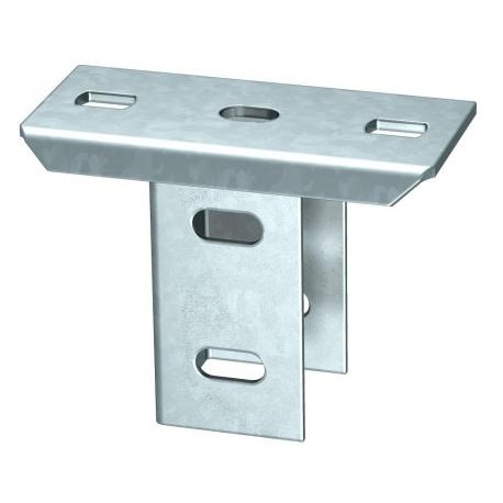 Obo-bettermann KUS 5 NOK FT OBO BETTERMANN Head plate US5 support turned through 90°, Hot-dip galvanised, DIN EN IS..