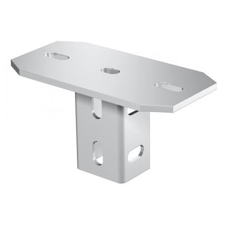 Obo-bettermann KUS 7 A2 OBO BETTERMANN Head plate for US 7 support, Stained, Stainless steel, grade 304, VA, 1.4301