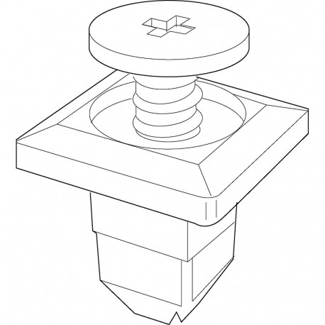 LEGRAND 637954 637954 LEGRAND OMEGA-RIVET FASTENER FAST