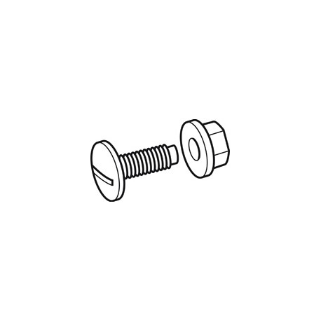 Legrand 637987 OMEGA-SCREW STAINLESS STEEL M8X20