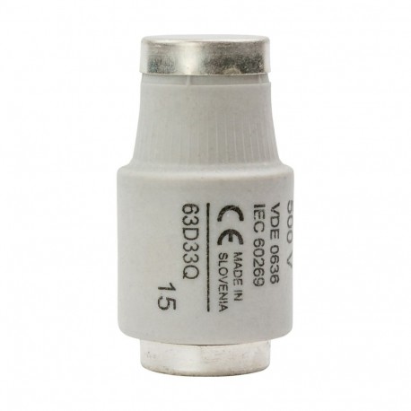 Eaton-moeller FUSE 63A DIII/E33 500VAC EATON ELECTRIC Fuse-link, low voltage, 63 A, AC 500 V, D3, 27 x 16 mm, gR, I..