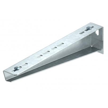 OBO BETTERMANN MWAM 12 11 FS MWAM 12 11 FS 6424550 OBO BETTERMANN Wall and support bracket including quick fastening, B110mm, Strip-galva..