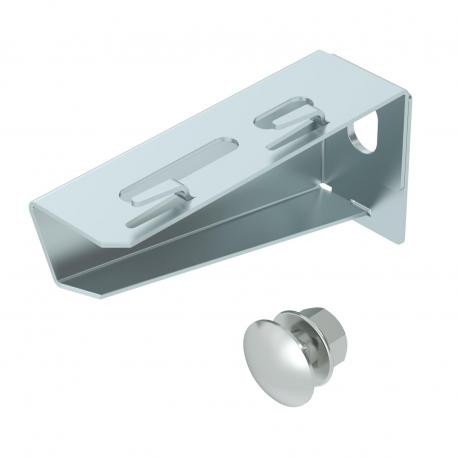OBO BETTERMANN MWAG 12 11 FS MWAG 12 11 FS 6424600 OBO BETTERMANN Wall and support bracket for mesh cable tray, B110mm, Strip-galvanised,..