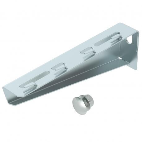 OBO BETTERMANN MWAG 12 21 FS MWAG 12 21 FS 6424608 OBO BETTERMANN Wall and support bracket for mesh cable tray, B210mm, Strip-galvanised,..