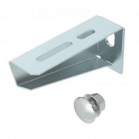 Obo-bettermann MWA 12 11S FS OBO BETTERMANN Wall and support bracket with fastening bolt M10x25, B110mm, Strip-galv..