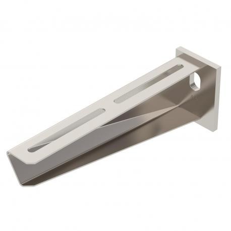 OBO BETTERMANN AW 30 21 A2 AW 30 21 A2 6442838 OBO BETTERMANN Wall and support bracket with welded head plate, B210mm, Stained, Stainle..