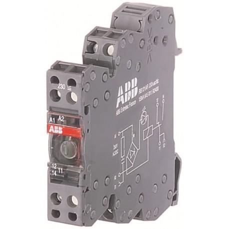 Abb 1SNA645041R0200 RB122A-115VAC/DC Interface relay R600 2c/o,A1-A2 115VAC/DC,250V/1mA-8A