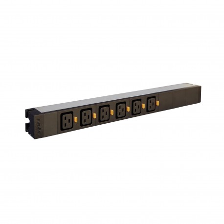 Legrand 646807 PDU 19" 6 C19 outlets C/RET