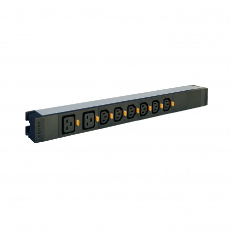 Legrand 646809 PDU 19" 6+2 C13+C19 C/RET