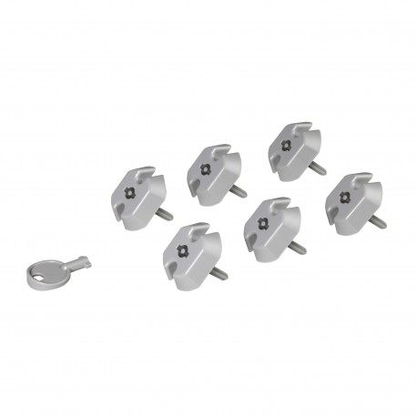 Legrand 646890 PDU GAME 6 CAPS SCH +1 KEY