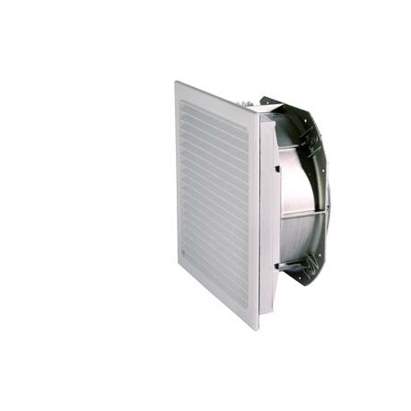Siemens 8MR6523-5LV25 Filter fan, Extract: W: 125 mm, H: 125 mm, RAL 7035, IP55, Airflow: 58 m3/h, Ue AC: 23..