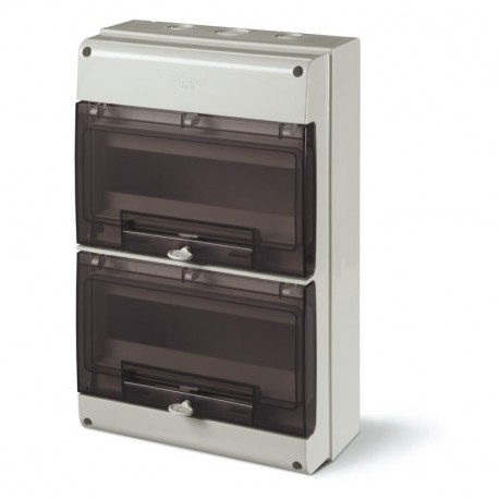 Scame 672.4024.1102 CONSUMER UNIT 24 MODULES IP66+2 TERMINAL
