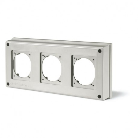SCAME 674.1300 674.1300 SCAME COVER WITH 3 CUTOUTS
