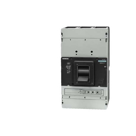 SIEMENS 3VL6780-2UH36-0AA0 3VL6780-2UH36-0AA0 SIEMENS circuit breaker VL800H high breaking capacity Icu 70kA, 415V AC 3-pole, line prot..