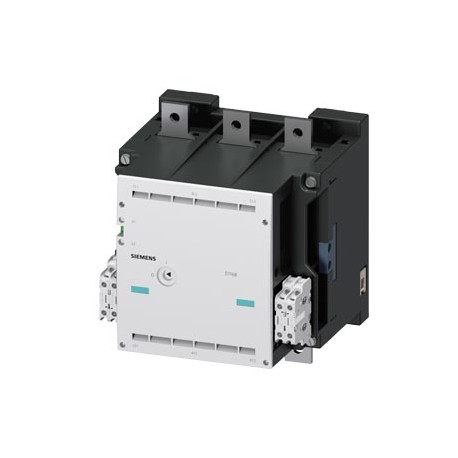 Siemens 3TF6844-0CF7 Contactor, Size 14, 3-pole, AC-3, 335kW, 400/380 V (690 V) Auxiliary switch 44 (4NO+4NC..