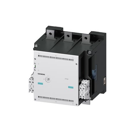 Siemens 3TF6844-8CS7 Contactor, Size 14, 3-pole, AC-3, 335kW, 400/380 V (1000 V) Auxiliary switch 44 (4NO+4N..