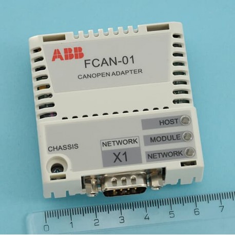 Abb 68469376 FCAN-01 ABB CanOpen Adapter for ACSM1/ACS850/ACL30-04/ACH580-31/ACS355/ACS580/ACS880/ACS580-04/ACS3..
