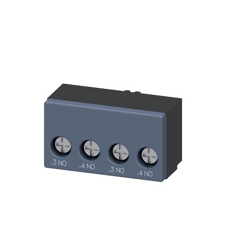 SIEMENS 3RA6911-1A 3RA6911-1A SIEMENS Auxiliary switch 2 NO contacts Connection control circuit: screw terminal