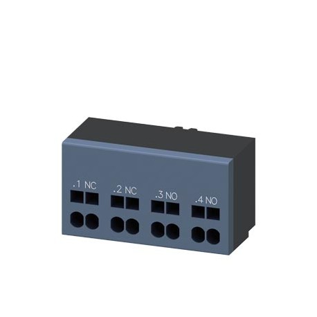 SIEMENS 3RA6913-2A 3RA6913-2A SIEMENS Auxiliary switch 1 NC contact 1 NO contact Connection control circuit: Spring-type termin..