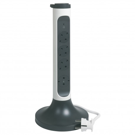 Legrand 694505 BMÚLT COR VERT 4X2P+T 2M BL/NG