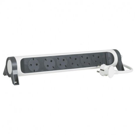 Legrand 694533 BMÚL PRE 6X2P+T ROT 1,5M BL/NG