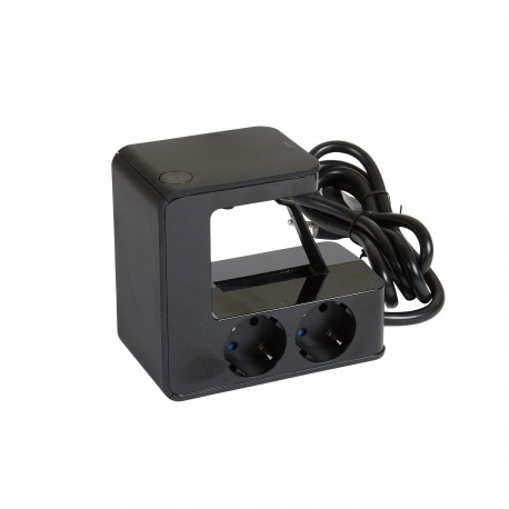 LEGRAND 694812 694812 LEGRAND UPOWER 4X2P+T 2USB 1.5M BLACK