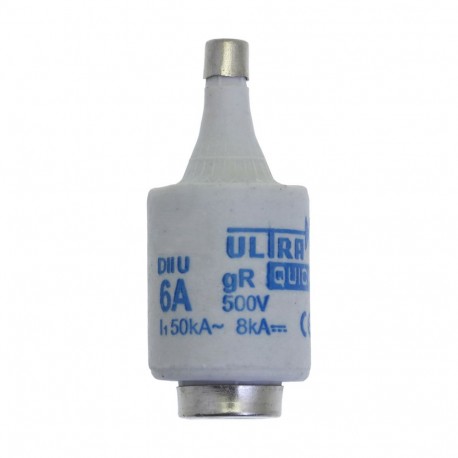 Eaton-moeller FUSE-D2 6A F GR 500VAC E27 EATON ELECTRIC Fuse-link, LV, 10 A, AC 500 V, D2, gR, IEC, fast acting