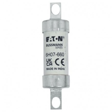 Eaton-moeller 6H07-660 EATON ELECTRIC Fuse-link, low voltage, 6 A, AC 660 V, DC 250 V, BS88/A2, 22 x 82 mm, gL/gG, BS