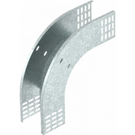 Obo-bettermann RBV 840 F FT OBO BETTERMANN 90° vertical bend falling, 85x400, Hot-dip galvanised, DIN EN ISO 1461, ..