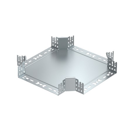 Obo-bettermann RKM 850 FT OBO BETTERMANN Intersection with quick connector, 85x500, Hot-dip galvanised, DIN EN ISO ..