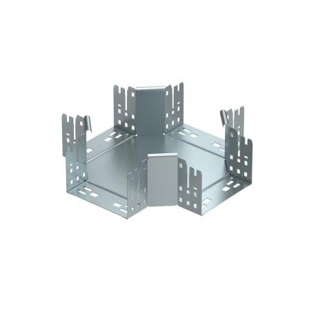 Obo-bettermann RKM 115 FS OBO BETTERMANN Intersection with quick connector, 110x150, Strip-galvanised, DIN EN 10147..