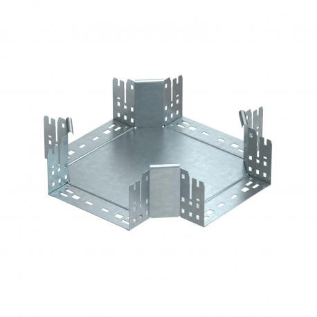 Obo-bettermann RKM 120 FT OBO BETTERMANN Intersection with quick connector, 110x200, Hot-dip galvanised, DIN EN ISO..